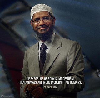 Dr Zakir Naik Quotes – Exposing Ones Body